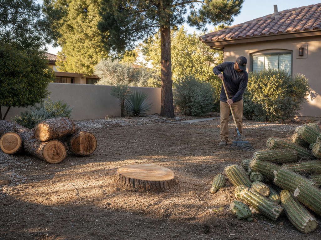 Removal or Cut Down Trees & Cacti